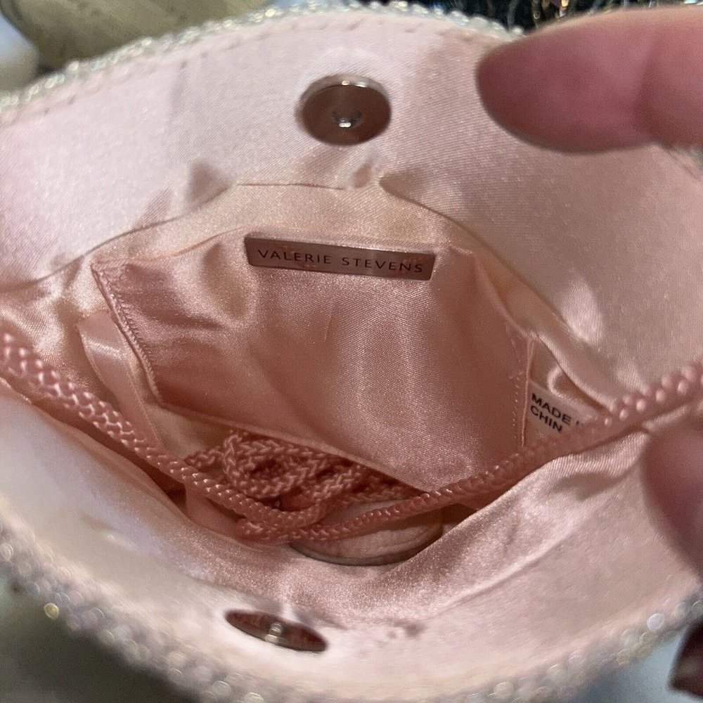 Collection of 7 Small Beaded Purses Fancy Formal Cocktail Wedding Prom - Picture 7 of 15